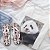 Combo Panda: Moletom Branco + Chinelo de dedo - Imagem 1