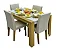 Conjunto Sala de Jantar Grace 1,30x0,90 m - Imagem 1