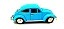 Carro De Ferro Miniatura Fusca - Imagem 3