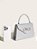 Bolsa prateada com laço - Imagem 7