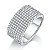 Anel Moissanite Meia Eternidade - Imagem 3