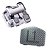 Kit de Bráquete de Aço Autoligado Ultra-p Mbt Slot 022 1 Caso 10.47.2800 - Orthometric - Imagem 2
