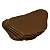 Placa Base Grossa Marrom 5un - Lysanda - Imagem 1