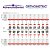 Kit de Bráquede de Aço Advanced 100 Casos Prescrição Roth Slot .022 Gancho Can/prés e 120 Tubos 10.10.2927 - Orthometric - Imagem 3