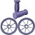 Kit Manopla Mais Rodinha Avulsa P/ Bicicleta Aro 12 Nathor - Imagem 2
