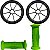 Kit Manopla Mais Rodinha Avulsa P/ Bicicleta Aro 12 Nathor - Imagem 5