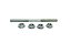Eixo 5/16x130MM C/Porcas P/Roda Traseira BiKE Aro 12 Nathor - Imagem 7