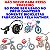 Kit Selim, Para-Lamas, Punho Freio P/Bicicleta Aro 12 Nathor - Imagem 8