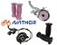 Kit Freio Dianteiro Manopla P/Bicicletas  Aro 12 Nathor - Imagem 4