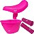 Kit Selim Cesta Manopla Aro 12 P/ Bicicletas Nathor Original - Imagem 1