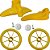 Kit de Rodinha Avulsa Para Suporte Lateral Paralamas Nathor - Imagem 1