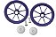 Kit de Rodinha Avulsa Para Suporte Lateral Da Marca Nathor - Imagem 6