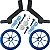 Suporte Apoio Lateral Aro 12 Para Bicicletas Nathor - Imagem 10