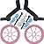 Suporte Apoio Lateral Aro 14 Para Bicicletas Nathor Original - Imagem 1