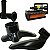 Kit Para Lamas Pedal Manopla Para Bicicleta do Aro 16 - Imagem 2