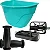 Kit Cestinha Pedal Manopla Para Bicicleta do Aro 12 Infantil - Imagem 8