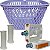 Kit Cestinha Aro 16 - 20 Manopla E Pedal P/Bicicletas Nathor - Imagem 13