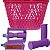 Kit Cestinha Aro 16 - 20 Manopla E Pedal P/Bicicletas Nathor - Imagem 8