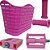 Kit Cesta Pedal Punho Para Bicicletas Infantil Do aro 14/16 - Imagem 4