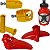 Jogo Pedal Aro 12 Com Para Lamas Garrafinha Bikes Nathor - Imagem 1