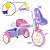 Manopla Mais Pedal E Buzina Para Bicicleta Do ar 12 Nathor - Imagem 9