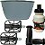 Conjunto Cestinha Garrafinha Pedal Punho P/Bicicletas Aro 12 - Imagem 2