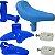 Kit Banco Punho Pedal Para Lama Bicicletas Aro12 Nathor - Imagem 7