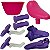 Kit Suporte Lateral Cestinha Banco Bike Do Aro 12 Nathor - Imagem 10