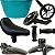 Kit Suporte Lateral Cestinha Banco Bike Do Aro 12 Nathor - Imagem 1