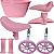 Kit Suporte Lateral Cestinha Banco Bike Do Aro 12 Nathor - Imagem 7