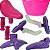 Kit Suporte Lateral Cestinha Banco Bike Do Aro 12 Nathor - Imagem 2