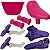 Kit Suporte Lateral Cestinha Banco Bike Do Aro 12 Nathor - Imagem 9