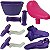 Kit Suporte Lateral Cestinha Banco Bike Do Aro 12 Nathor - Imagem 8