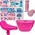 Pack Cestinha Selim Punho  Adesivo Bicicletas Aro 12 Nathor - Imagem 2