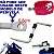 Pack de Cestinha Pedal e Punho Bicicletas Do Aro 12 Nathor - Imagem 2