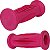 kit Pedal Adesivo Punho para Bicicletas do aro 12 Nathor COR: ROSA ESCURO - Imagem 3