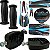 kit Pedal Adesivo Punho para Bicicletas do aro 12 Nathor COR:AZUL - Imagem 1
