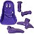 Kit Infantil Cadeirinha(NÃO ACOMPANHA SUPORTE DE FIXAÇÃO) Punho Para-lamas Para bicicleta do aro 12 NATHOR - Imagem 13