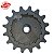 Catraca Roda Traseira aro 12 Track Bike Engrenagem( CORROA SÓ SERVE NA TRACK BIKE USO ECLUSIVO) - Imagem 2