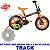 Roda Livre da Catraca aro 12 Track Bike(MODELO EXCLUSIVO TRACK BIKE NÃO SERVE EM OUTRAS MARCAS) - Imagem 2