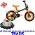 Catraca (parte de fora) Mais Roda Livre(parte de dentro) Bike Aro 12 Track Infantil Original 16 Dentes - Imagem 4