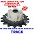 Kit Catraca mais buchas do movimento central Track aro 12 Original - Imagem 4