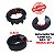 Kit Reparo Bicicleta Arco Iris Track Aro 12 Buchas Central Suporte de Cesta - Imagem 3