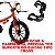 Cadeirinha de Boneca(COM SUPORTE DE FIXAÇÃ) Para Bicicleta do Aro 14 ou 16 Nathor - Imagem 4