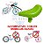 Kit Aro 12 Buzina, Selim Cestinha Para Bicicleta Infantil - Imagem 4