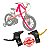 Par De Maçaneta de freio Para Bicicleta Do Aro 16 Nathor Manete Bike - Imagem 2