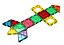 Conjunto de Construção Magnética 100 Peças | Tooky Toy | Código: LT648 - Imagem 6