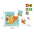 Blocos Animais 6 em 1 | Tooky Toy | TL690 - Imagem 2