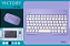 Conjunto de Teclado e Mouse Sem Fio Bluetooth Vt-150 - Imagem 4