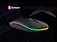 Mouse Sem Fio Recarregável Wireless Bluetooth Led RGB ME01 - Imagem 1